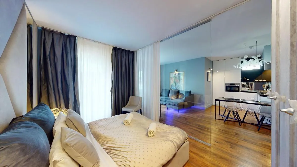 Image 1 of Apartament Dmowskiego 1B Wielka Wyspa 900 steps to Market