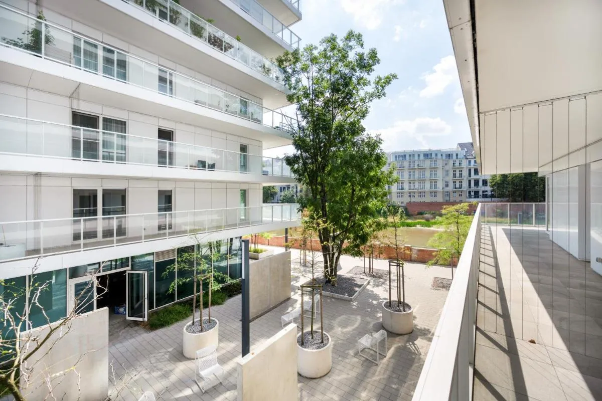 Image 4 of Elegant Apartment with Balcony by the Oder River in Wrocław by Renters Prestige