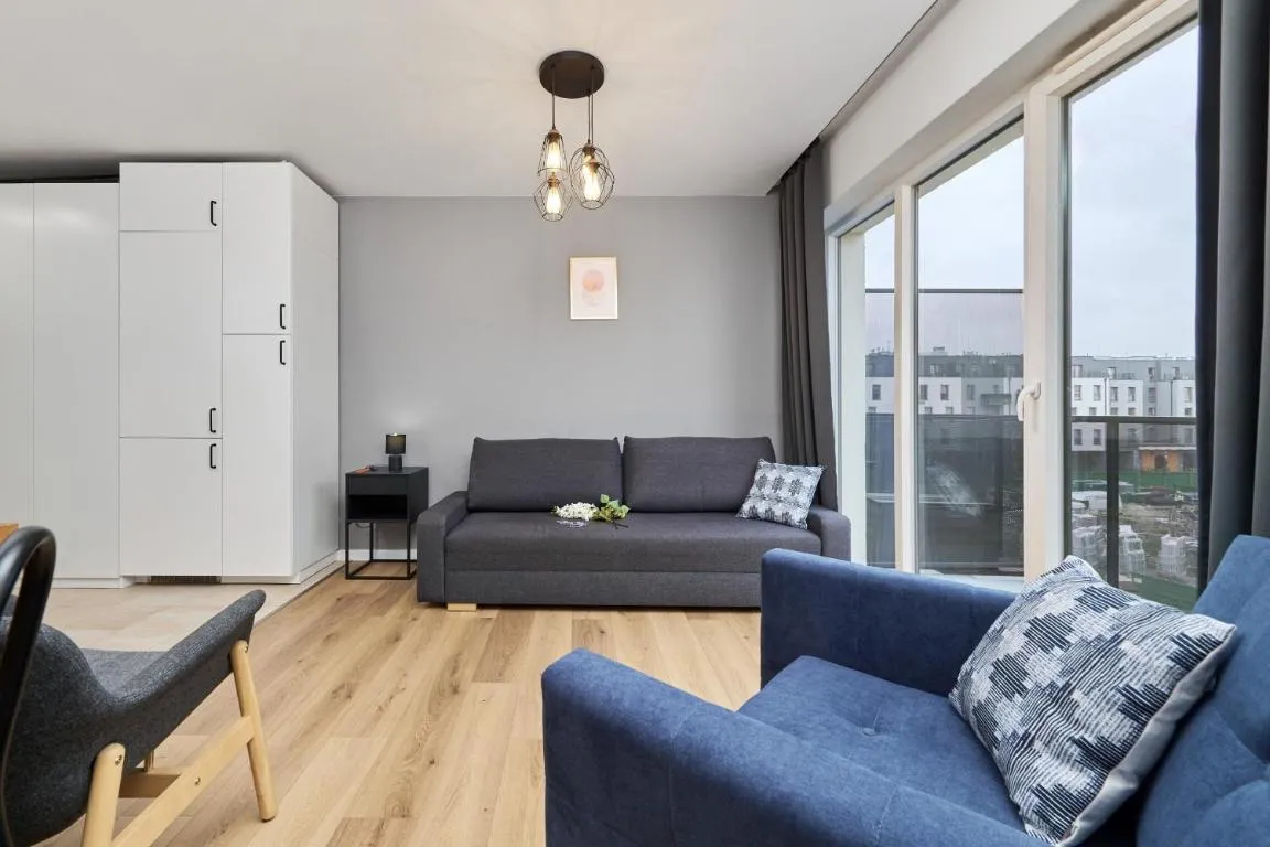Image of Jagodno Wrocław Kajdasza Studio z Bezpłatnym Garażem by Noclegi Renters