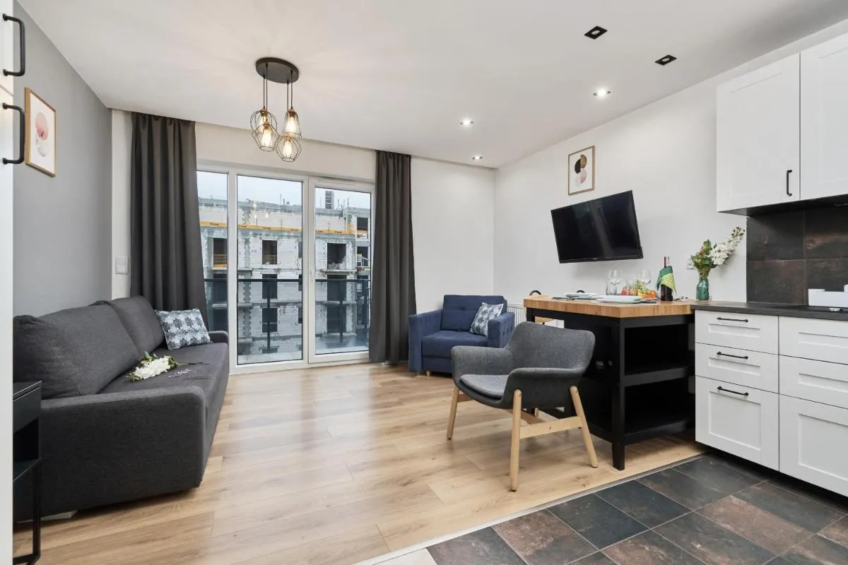 Image 6 of Jagodno Wrocław Kajdasza Studio z Bezpłatnym Garażem by Noclegi Renters