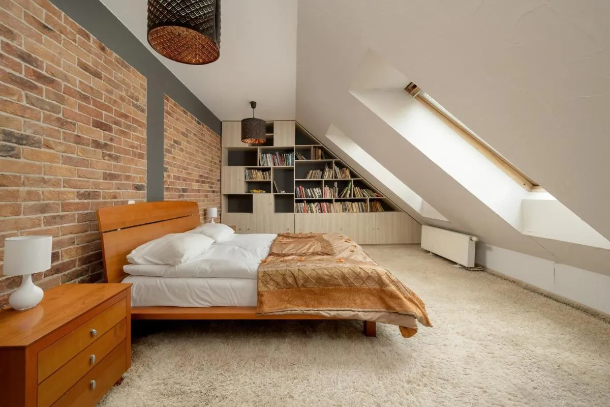 Image 1 of Jasny Dwupoziomowy Apartament we Wrocławiu by Noclegi Renters