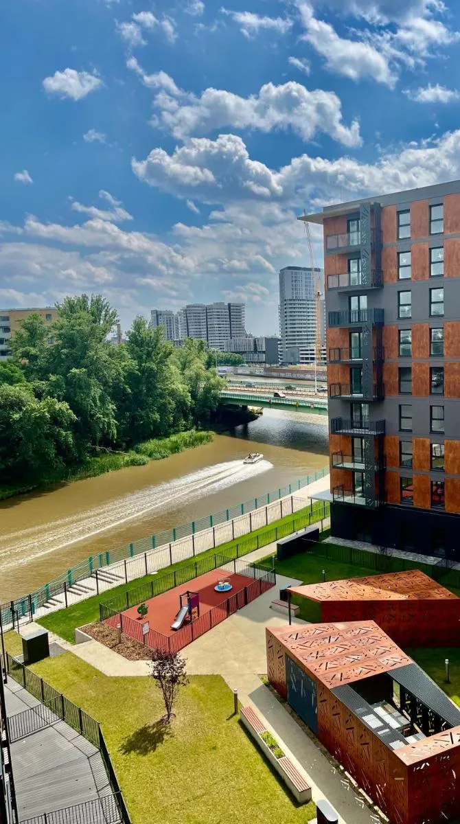 Image 3 of Jesionowe Apartamenty nad Odrą, Stare Miasto, 1 z sauną , klimatyzacja , garaż podziemny w cenie, Odra , Old Town, new building, air conditioning, sauna, underground garage