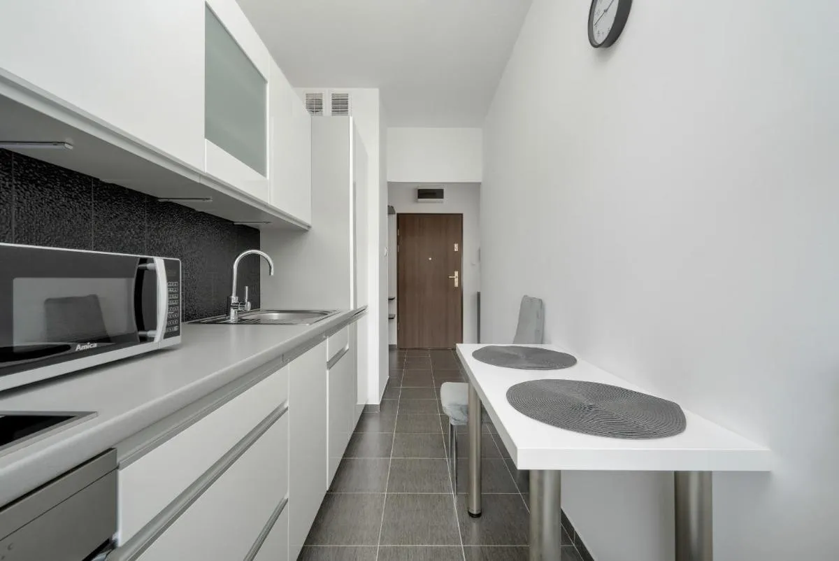 Image 3 of Klimasa White&Blue Apartment with Balcony in Wrocław by Noclegi Renters
