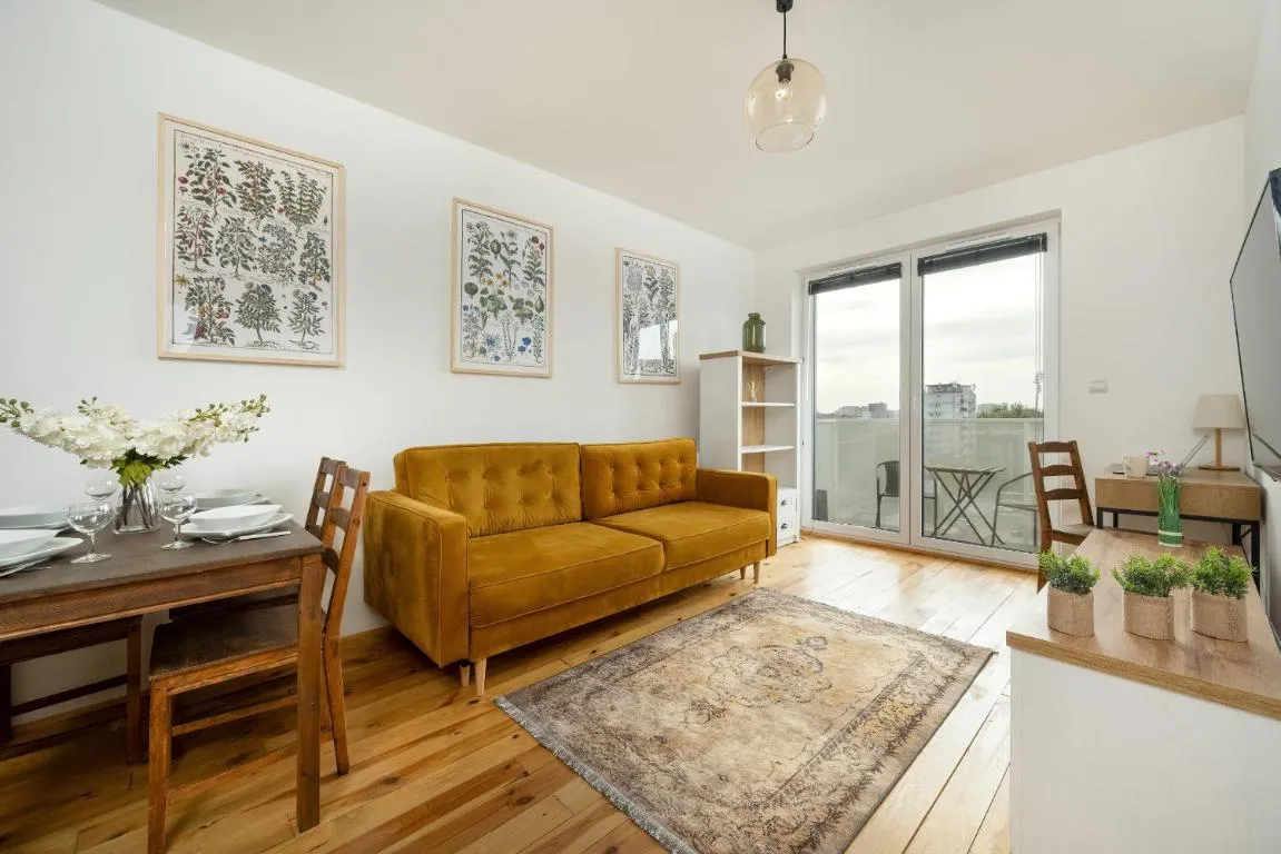 Image of Miedziana Stylish & Cosy Apartment with Balcony Wrocław by Noclegi Renters