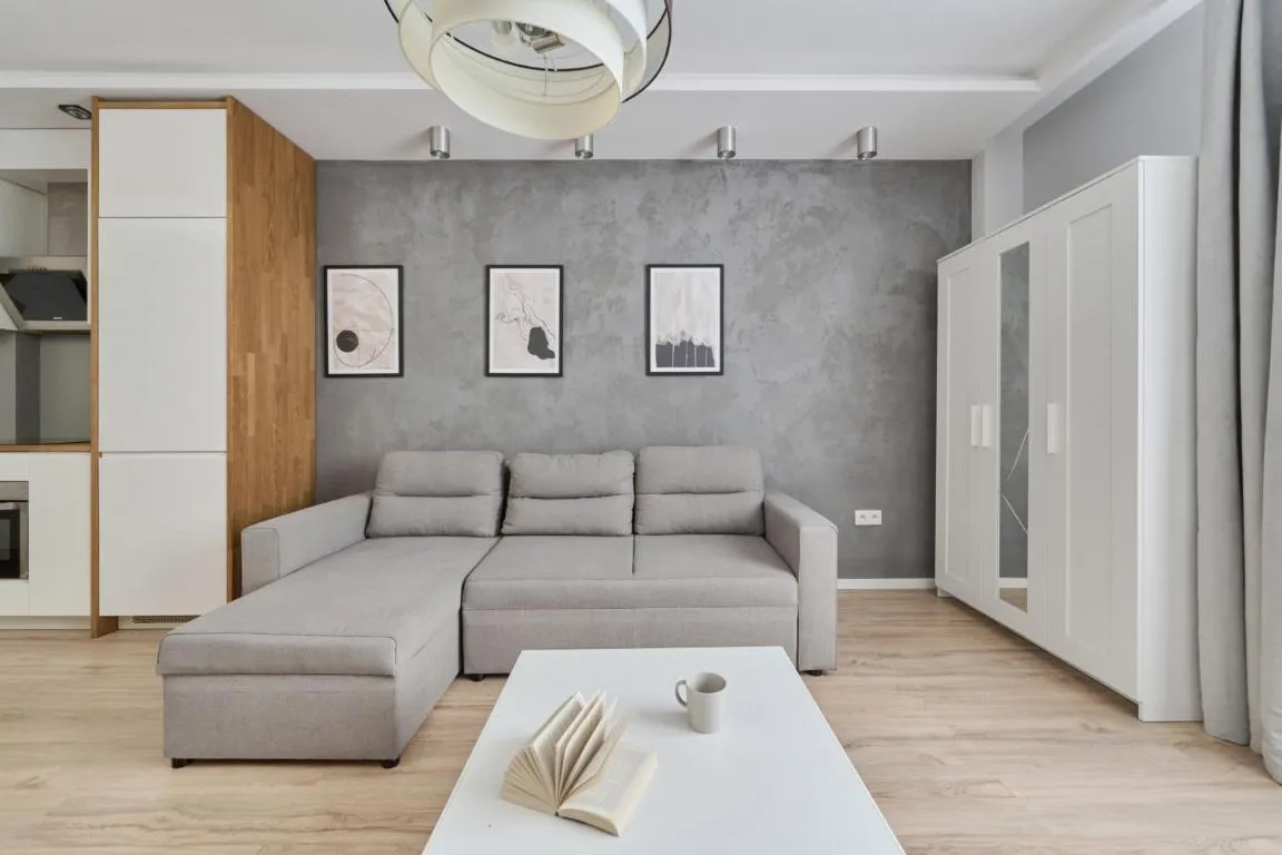 Image of Modern Studio with Balcony for 4 Guests in Wrocław by Noclegi Renters