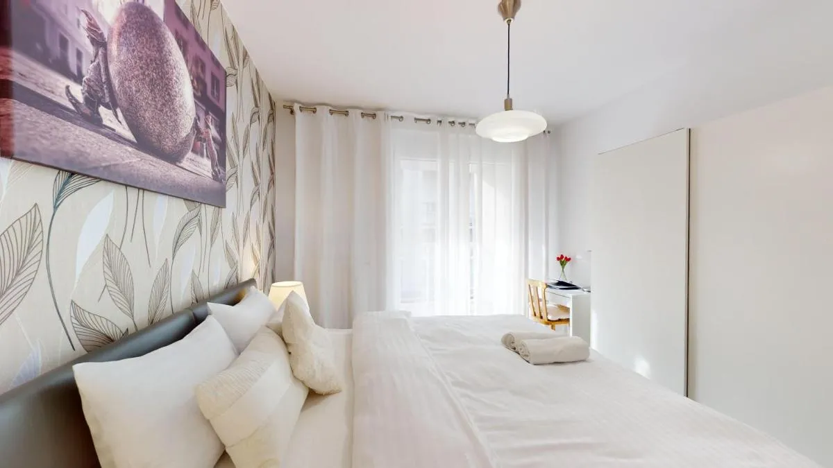 Image of PANORAMIC TERRACE – Family House by the River Odra – 3Room Apartment with 2 separate bedrooms and 2 balconies