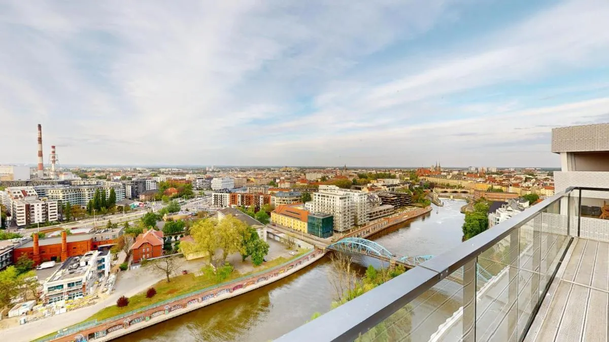 Image 3 of PANORAMIC TERRACE – Family House by the River Odra – 3Room Apartment with 2 separate bedrooms and 2 balconies