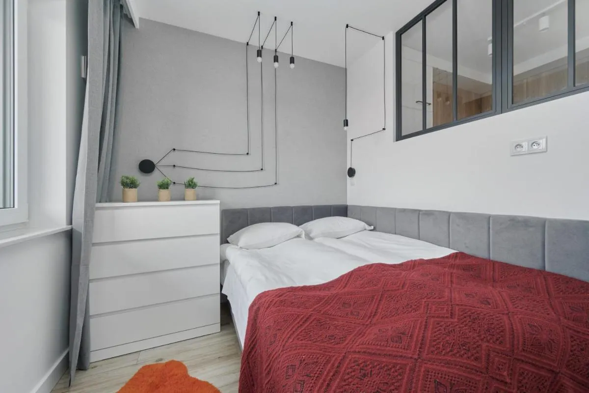 Image 4 of River View Studio with Balcony & FREE GARAGE Wrocław by Noclegi Renters