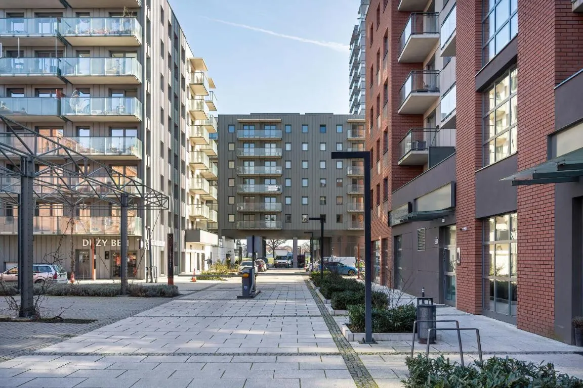 Image of River View Studio with Balcony & FREE GARAGE Wrocław by Noclegi Renters
