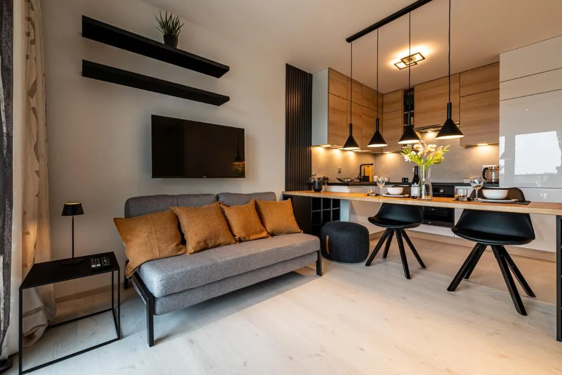 Image of Wrocław Studio – Balcony, Parking, Fitness – by Rentujemy